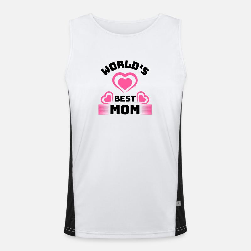 Muttertag, Muttertag, Muttertag, Muttertag, Muttertag Funktionelles Kontrast-Tank Top für Männer
