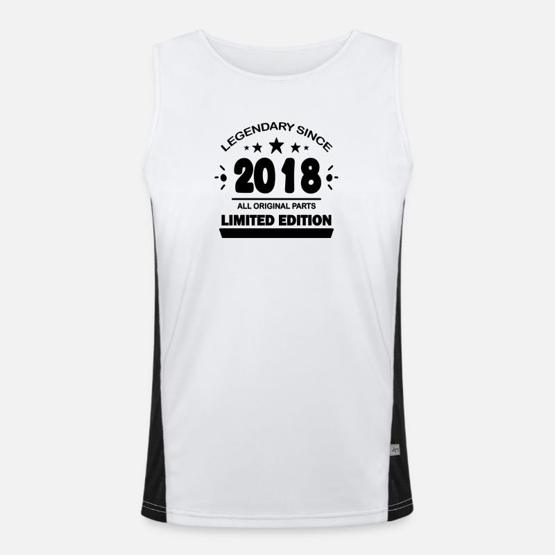 2018 - Promotion 2018 Débardeur respirant contrasté Homme 