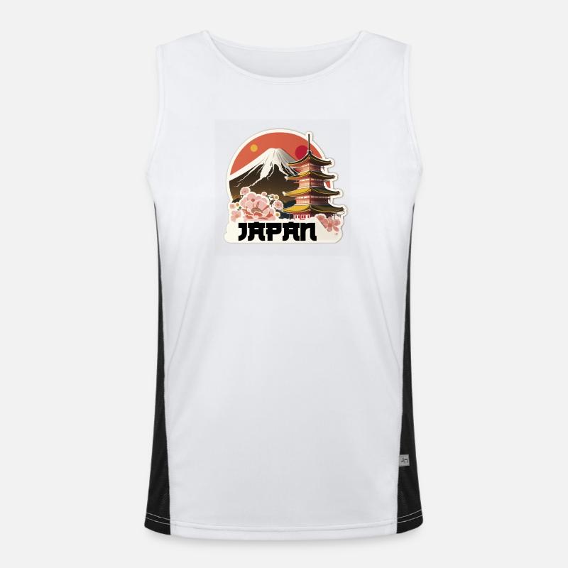 Japan Men's Functional Contrast Tank Top 