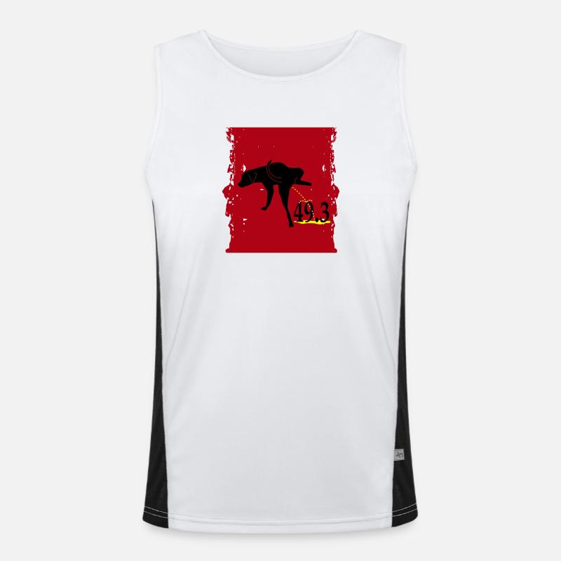 49.3 Funktionelles Kontrast-Tank Top für Männer 
