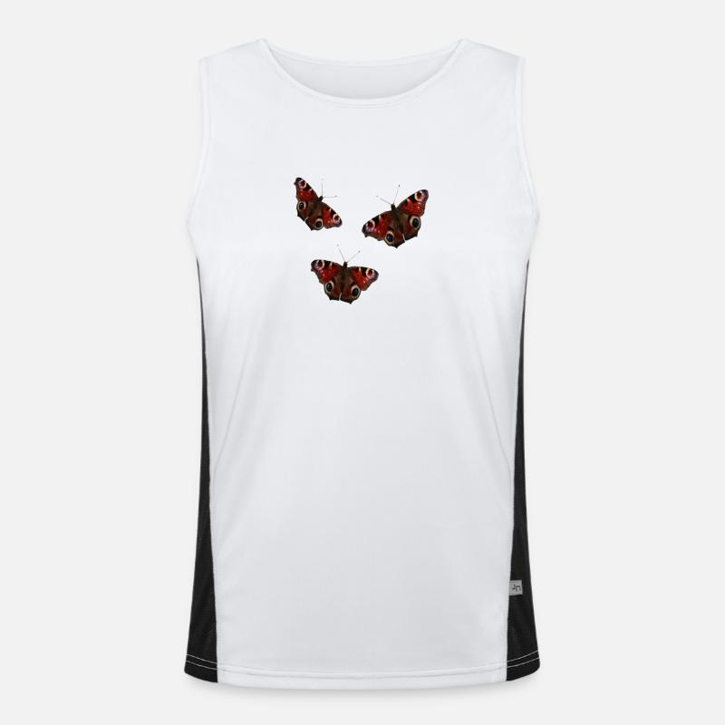 Papillons Débardeur respirant contrasté Homme 