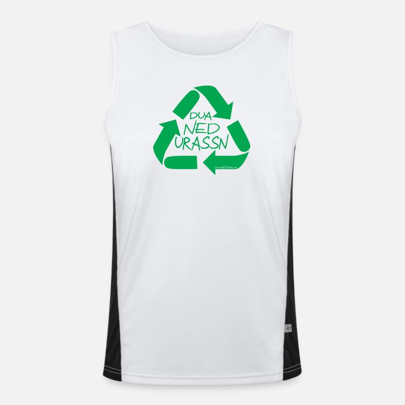 Dua Ned Urassn-Ne gaspillez pas, dialecte Débardeur respirant contrasté Homme 