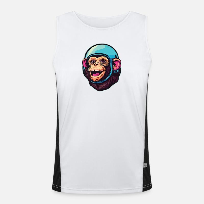 Singe de l’espace Débardeur respirant contrasté Homme 