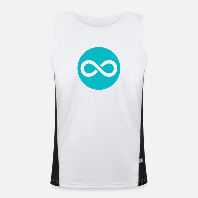 Infinite Loop Men's Functional Contrast Tank Top 