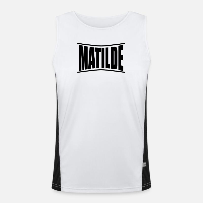 T-Shirt Matilde T-Shirt Geschenkidee Funktionelles Kontrast-Tank Top für Männer 