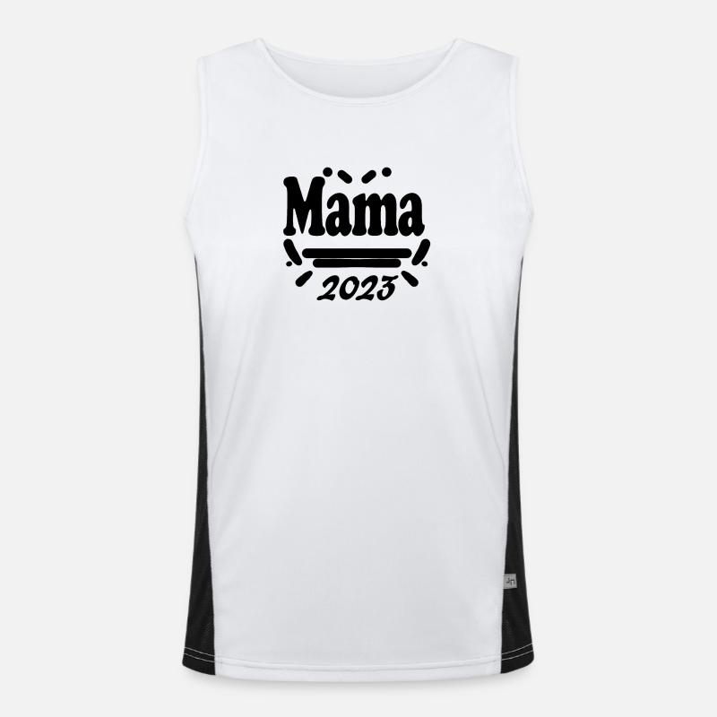 Mom 2023 Men's Functional Contrast Tank Top 