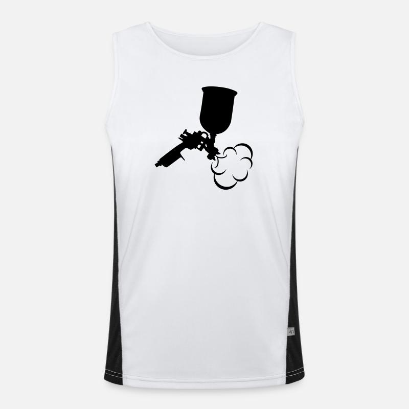 Isolation par pulvérisation Débardeur respirant contrasté Homme 