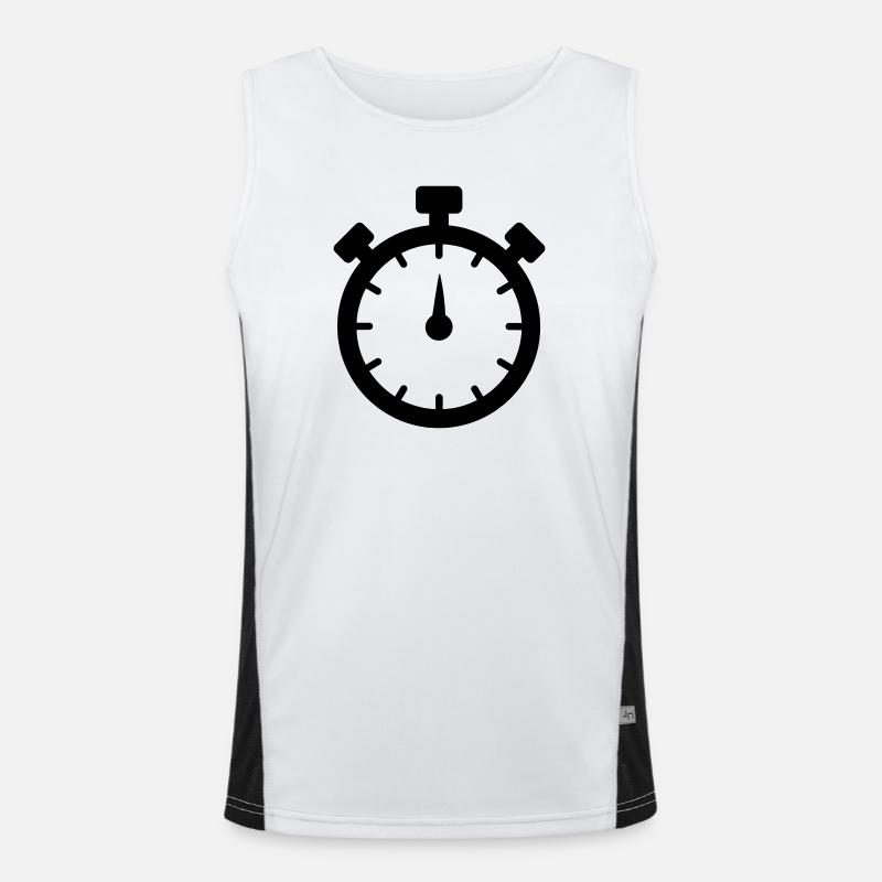 Stopwatch 2 Men's Functional Contrast Tank Top 
