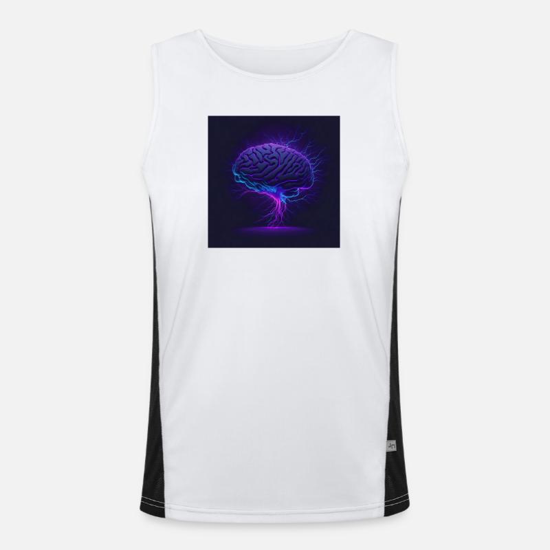 Brain Men's Functional Contrast Tank Top 