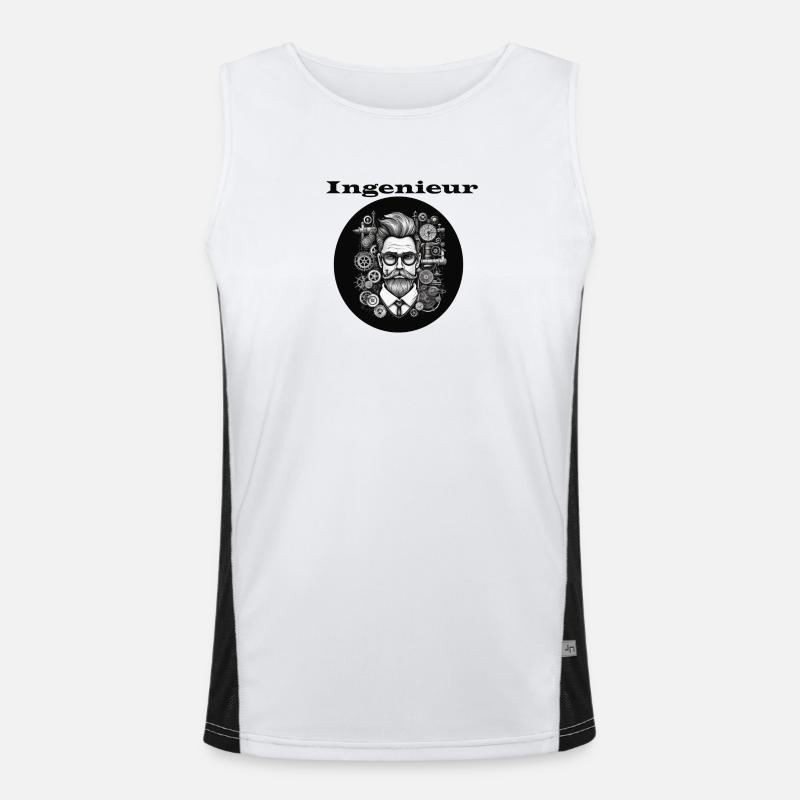 Engineer Men's Functional Contrast Tank Top 