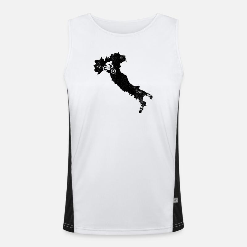 Bitte laden Sie das Designbild hoch Funktionelles Kontrast-Tank Top für Männer 