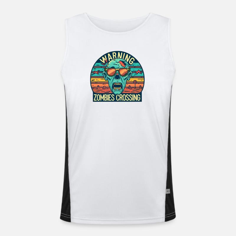 Zombie Men's Functional Contrast Tank Top 