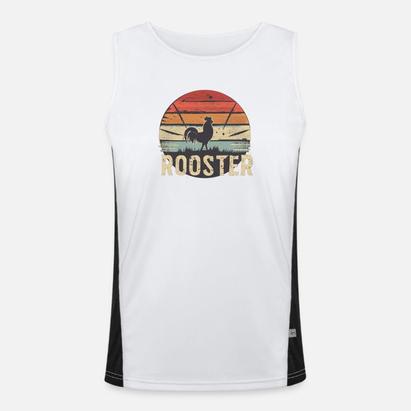 Rooster Men's Functional Contrast Tank Top 