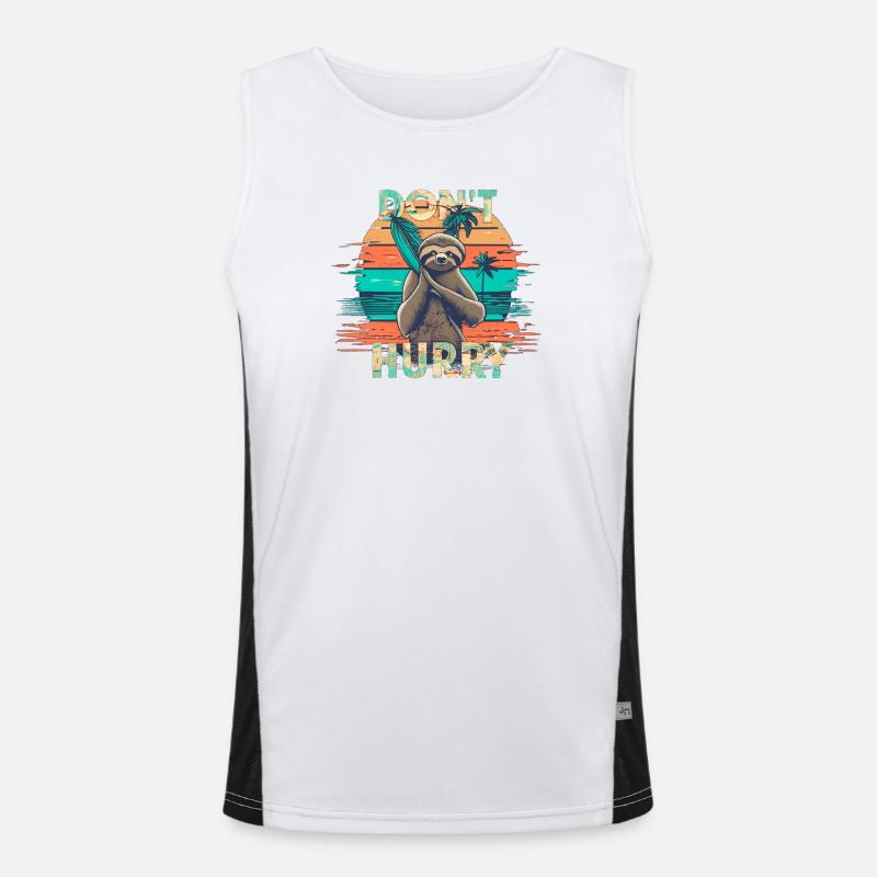 Sloth Men's Functional Contrast Tank Top 
