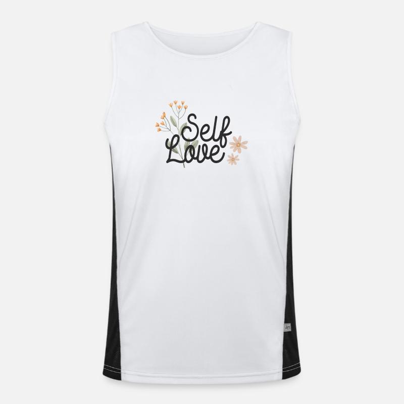 Self Love Men's Functional Contrast Tank Top 
