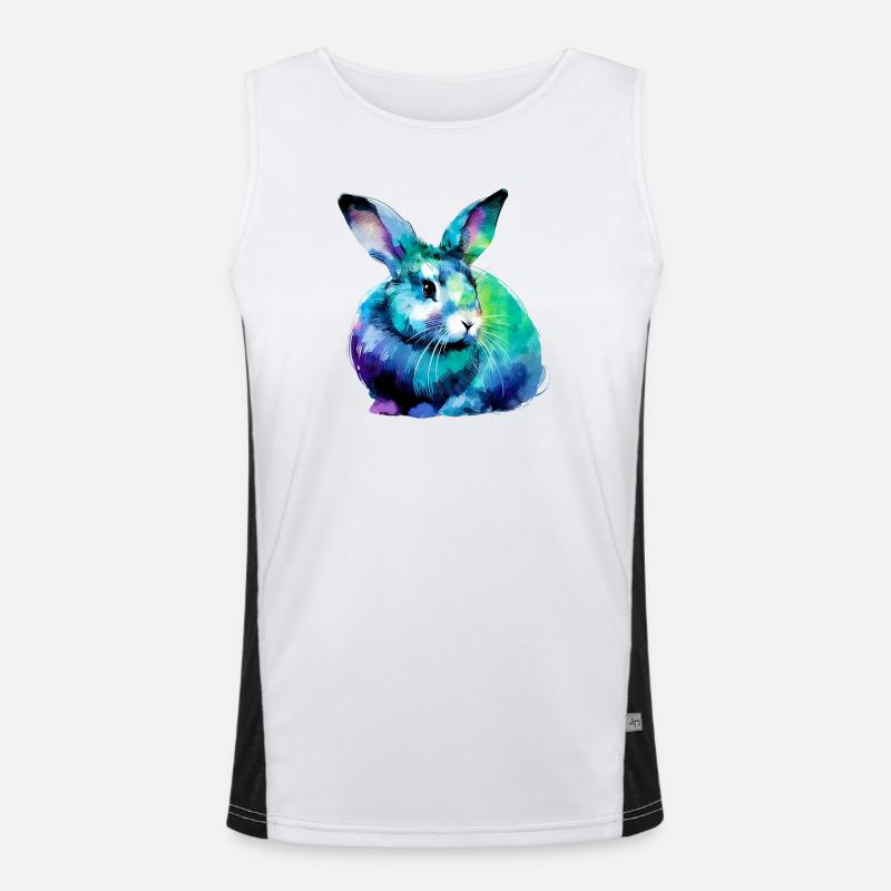 Lapin Débardeur respirant contrasté Homme 