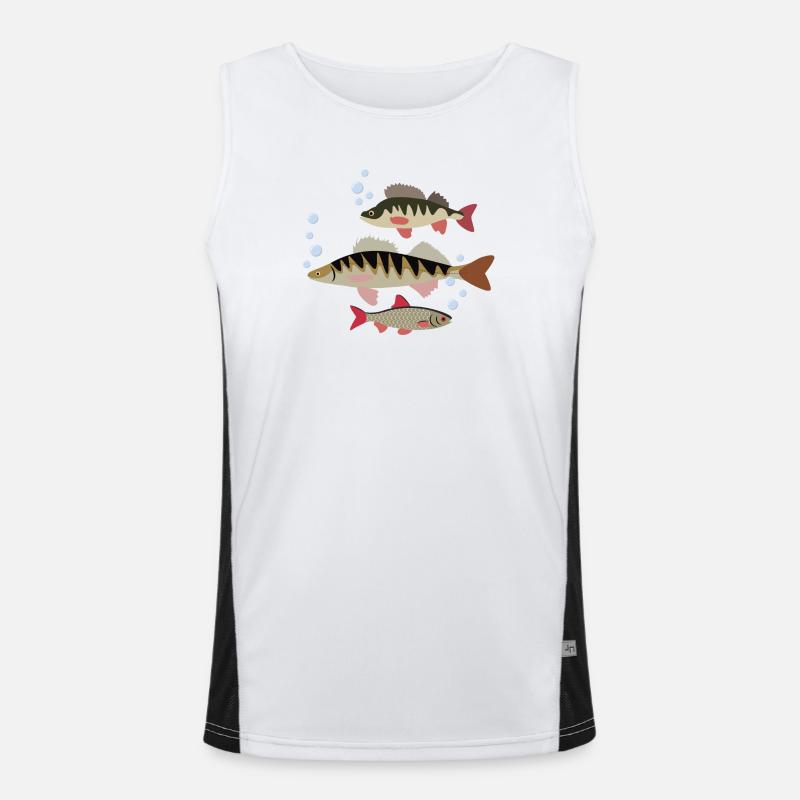 Fish Men's Functional Contrast Tank Top 