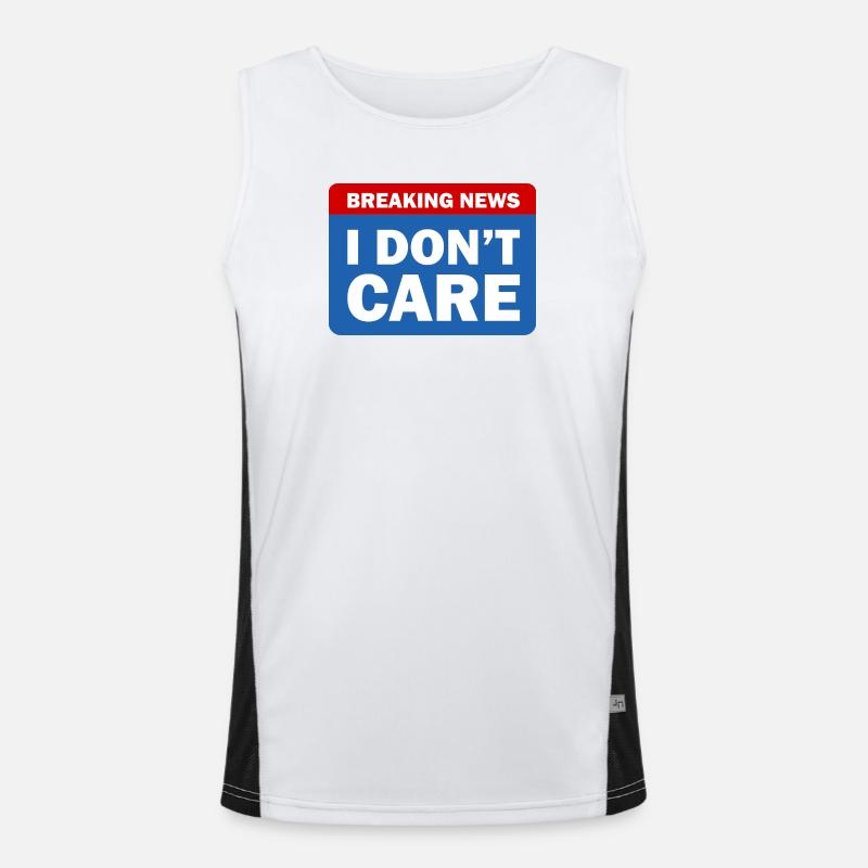 Breaking News Men's Functional Contrast Tank Top 