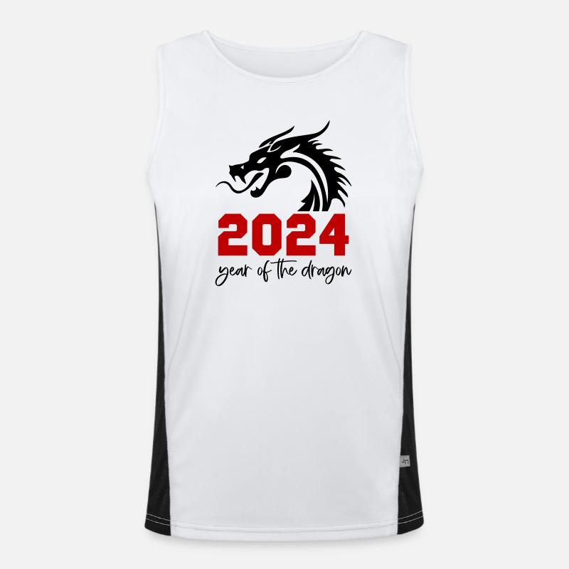2024 Funktionelles Kontrast-Tank Top für Männer 