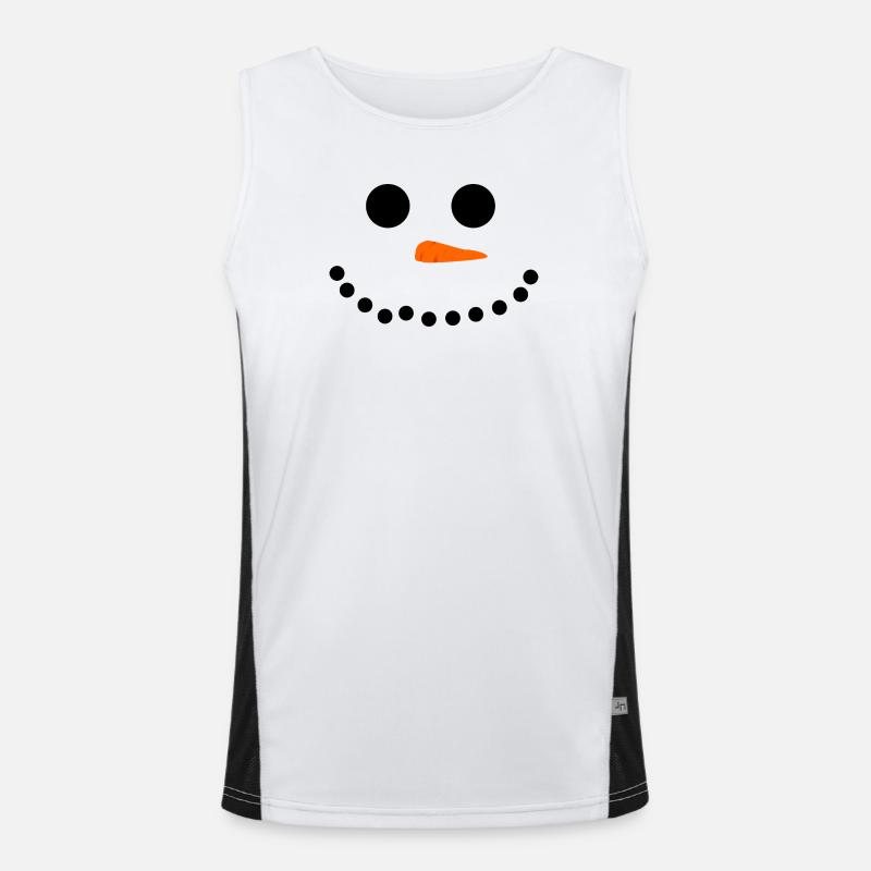 Snowman Men's Functional Contrast Tank Top 