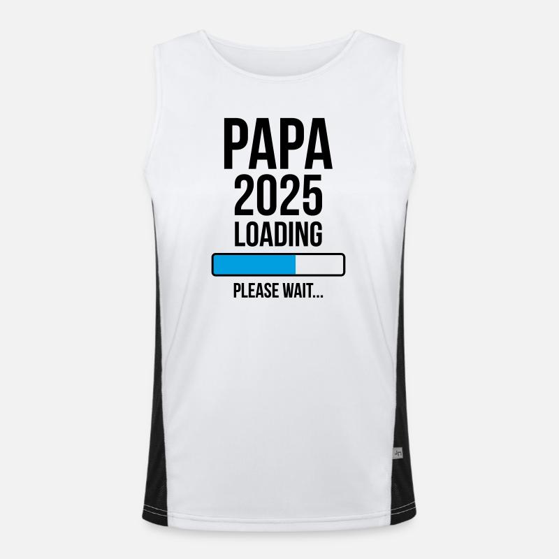 Papa 2025 Loading Please wait... Débardeur respirant contrasté Homme 