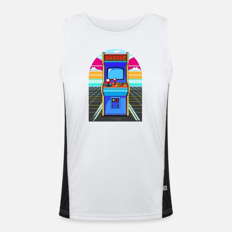 Arcade Funktionelles Kontrast-Tank Top für Männer 