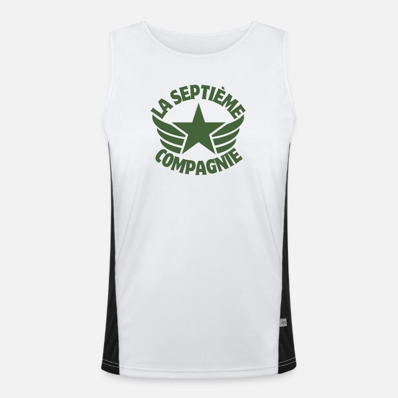 7. Kompanie, 7. Kompanie, Chaudard Funktionelles Kontrast-Tank Top für Männer 