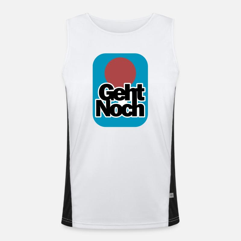 Still possible Men's Functional Contrast Tank Top 