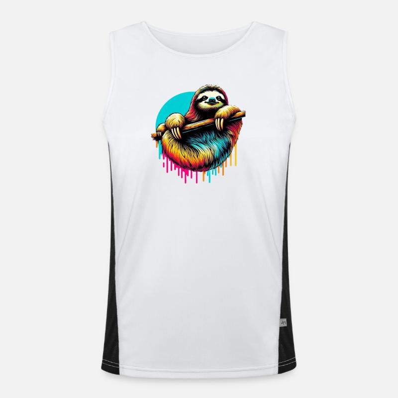 Sloth Men's Functional Contrast Tank Top 
