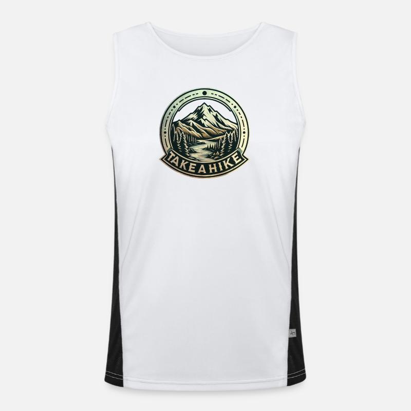 Take a hike! Men's Functional Contrast Tank Top 