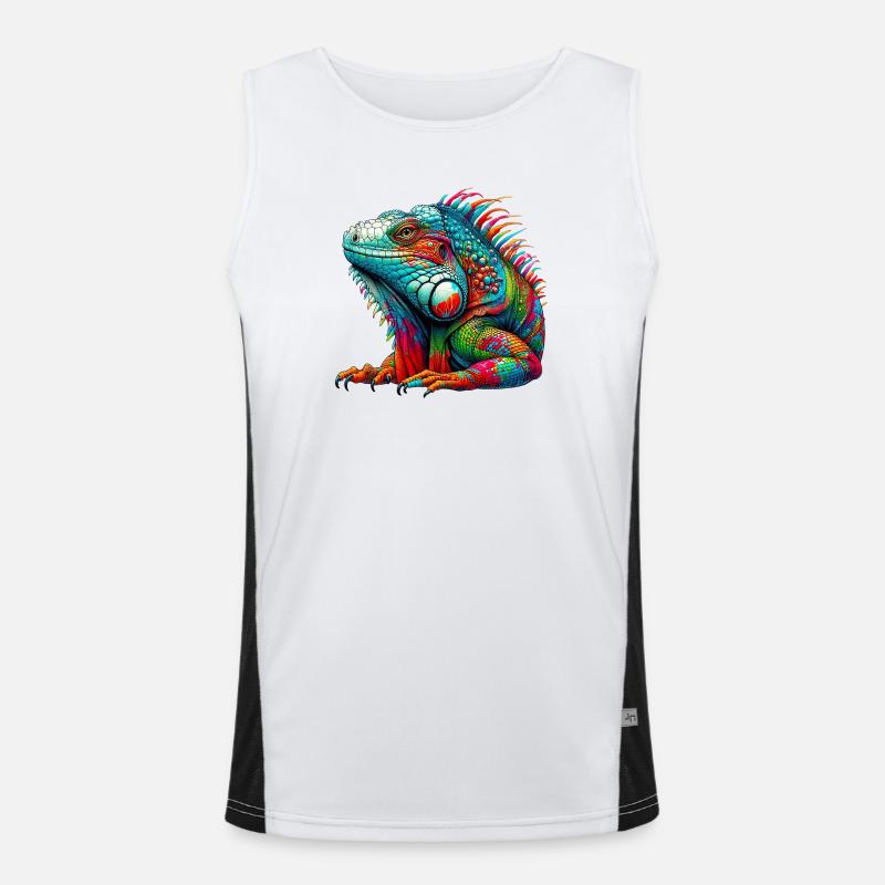 Iguane Débardeur respirant contrasté Homme 