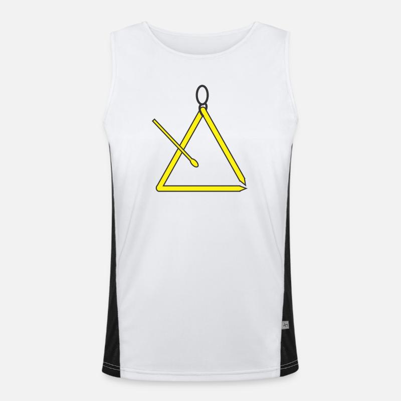 Triangle Débardeur respirant contrasté Homme 