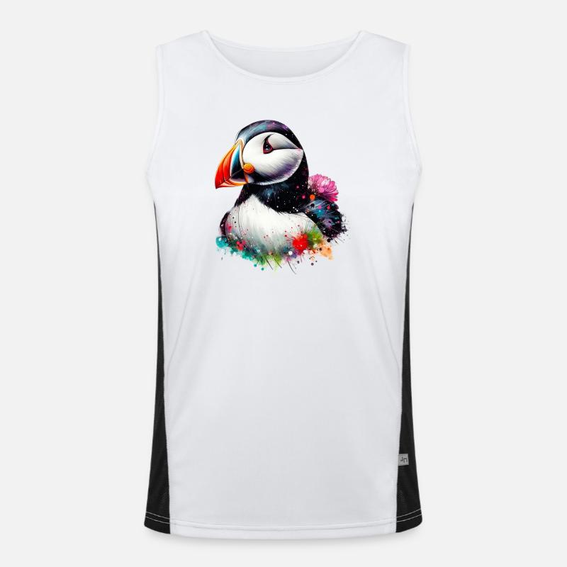Puffin Men's Functional Contrast Tank Top 