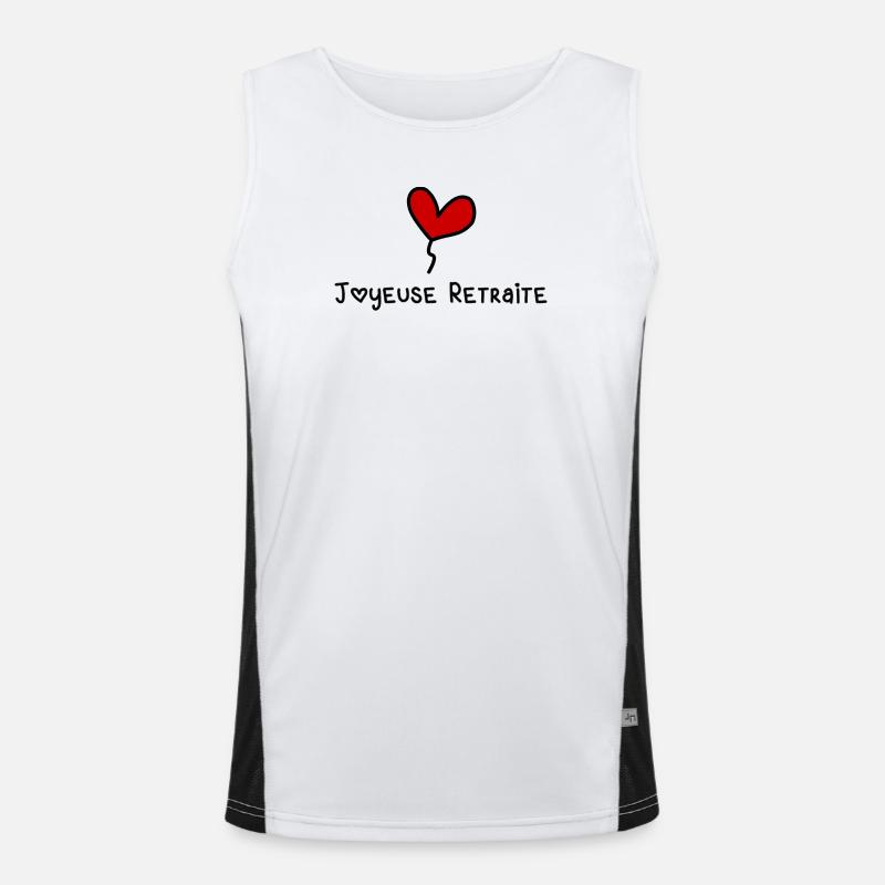 RETIREMENT Men's Functional Contrast Tank Top 