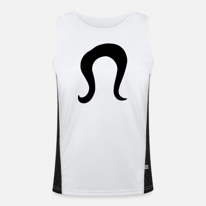 Frisur Funktionelles Kontrast-Tank Top für Männer 