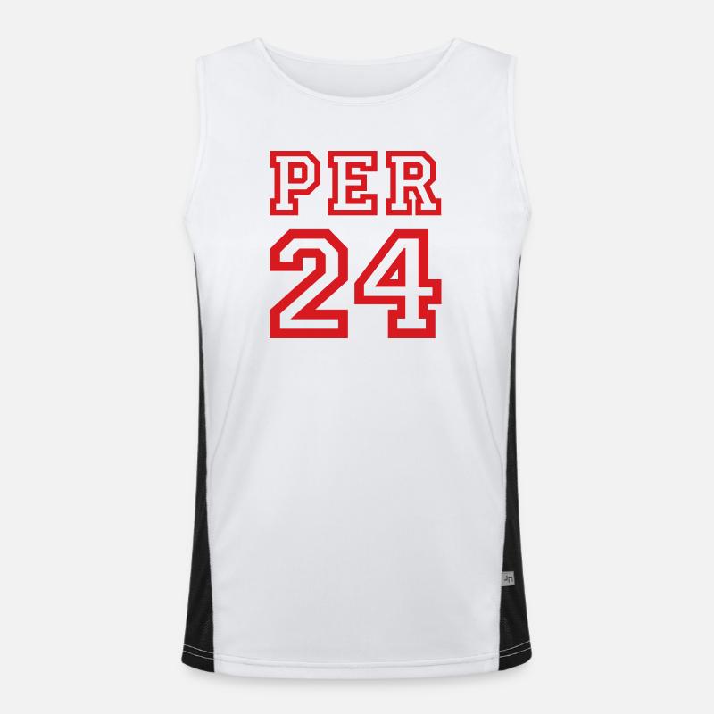 Peru Men's Functional Contrast Tank Top 