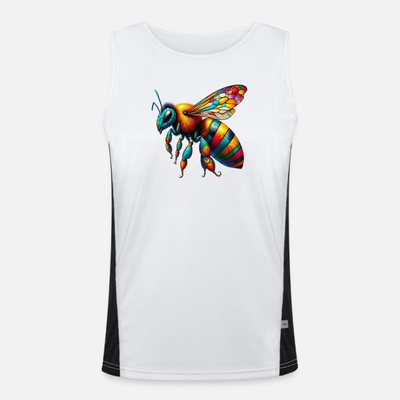 Abeille Débardeur respirant contrasté Homme 