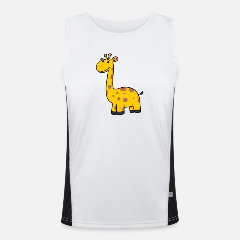 Giraffe Men's Functional Contrast Tank Top 