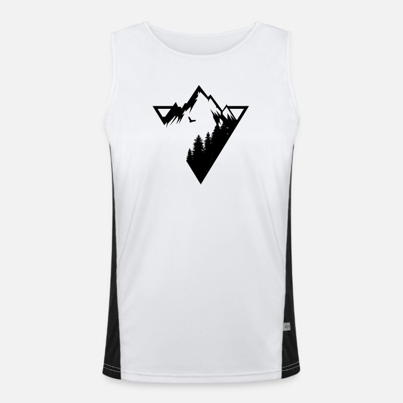 Mountain Men's Functional Contrast Tank Top 