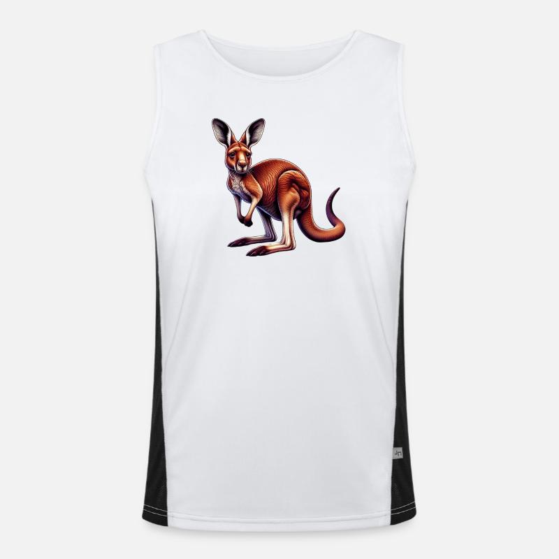 Kangaroo Men's Functional Contrast Tank Top 