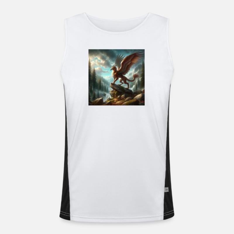 Peryton Men's Functional Contrast Tank Top 