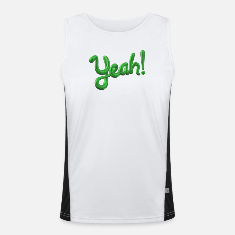 ✅ yes I'm motivated! Yes Function Design Men's Functional Contrast Tank Top 