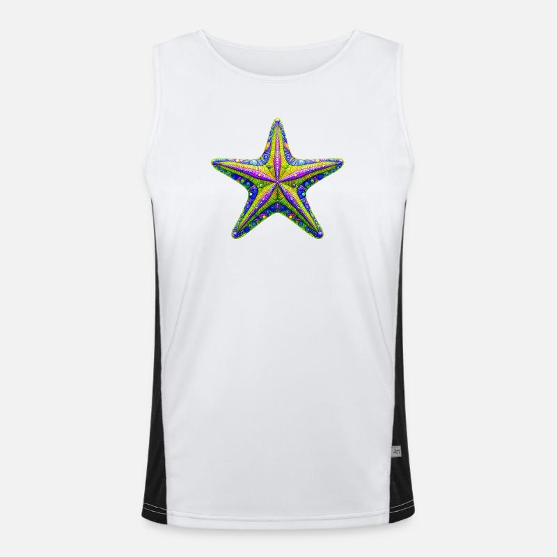 Starfish Men's Functional Contrast Tank Top 