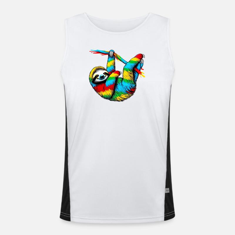Sloth Men's Functional Contrast Tank Top 