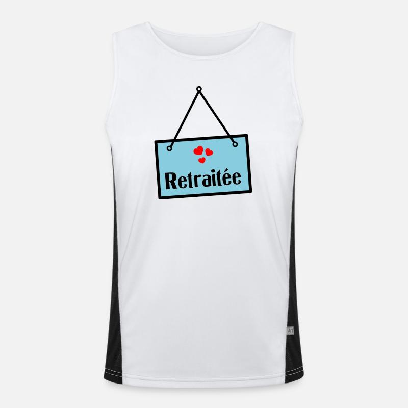 RETIRED Men's Functional Contrast Tank Top 