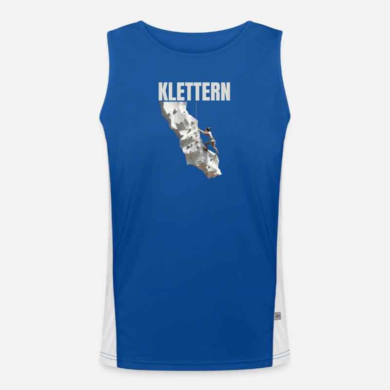 Klettern Funktionelles Kontrast-Tank Top für Männer 