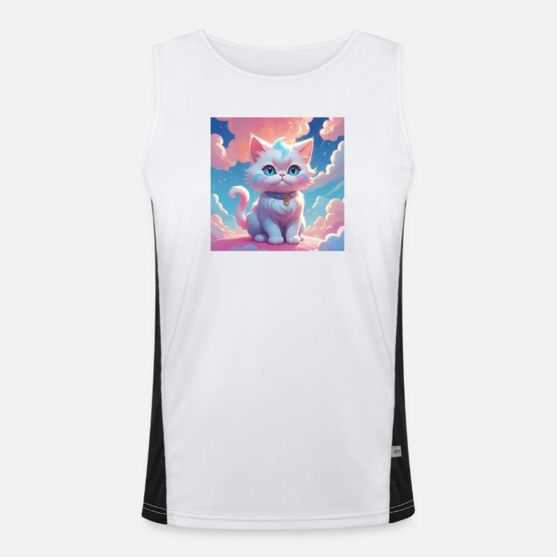 Kitten Men's Functional Contrast Tank Top 