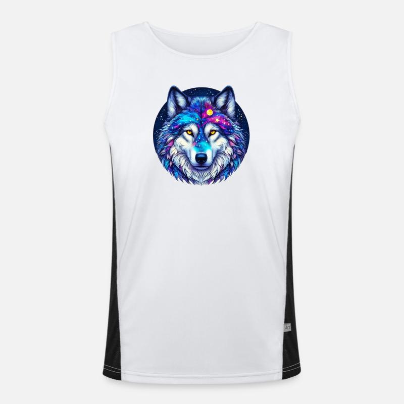 Wolf Men's Functional Contrast Tank Top 
