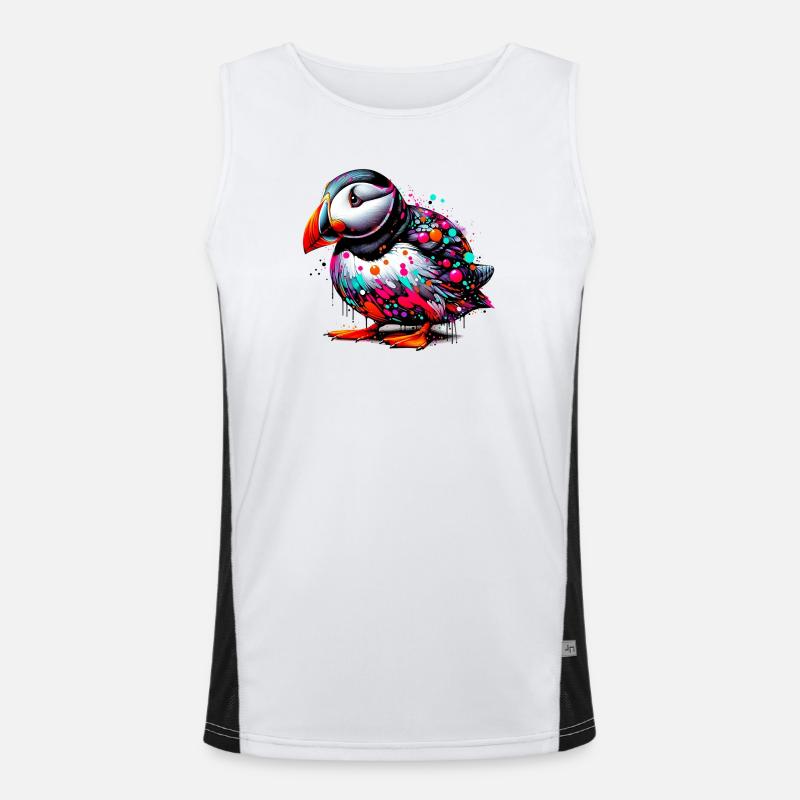 Puffin Men's Functional Contrast Tank Top 