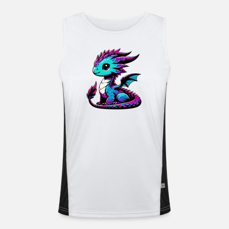 Dragon Men's Functional Contrast Tank Top 